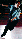 skating at speed in
       jeans